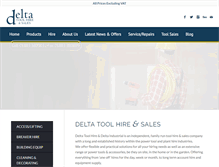 Tablet Screenshot of deltatools.co.uk